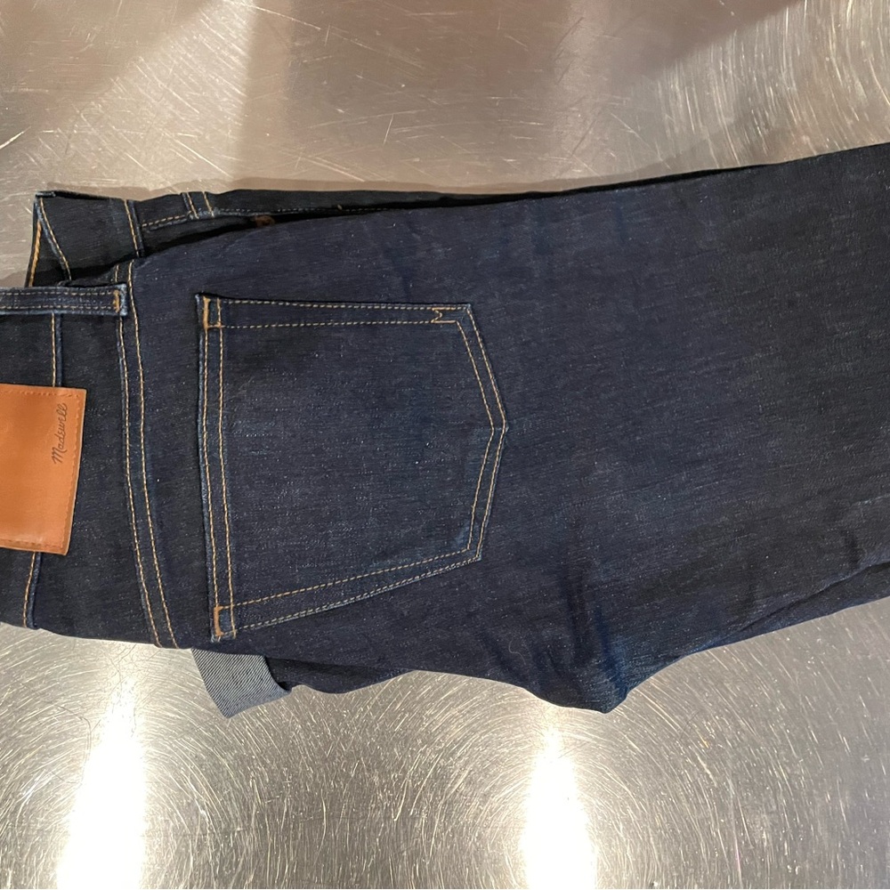 Madewell Men's Deep Indigo Skinny Jeans